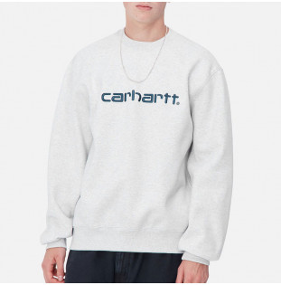 Sudadera Carhartt WIP: Carhartt Sweat (Ash Heather Duck Blue)