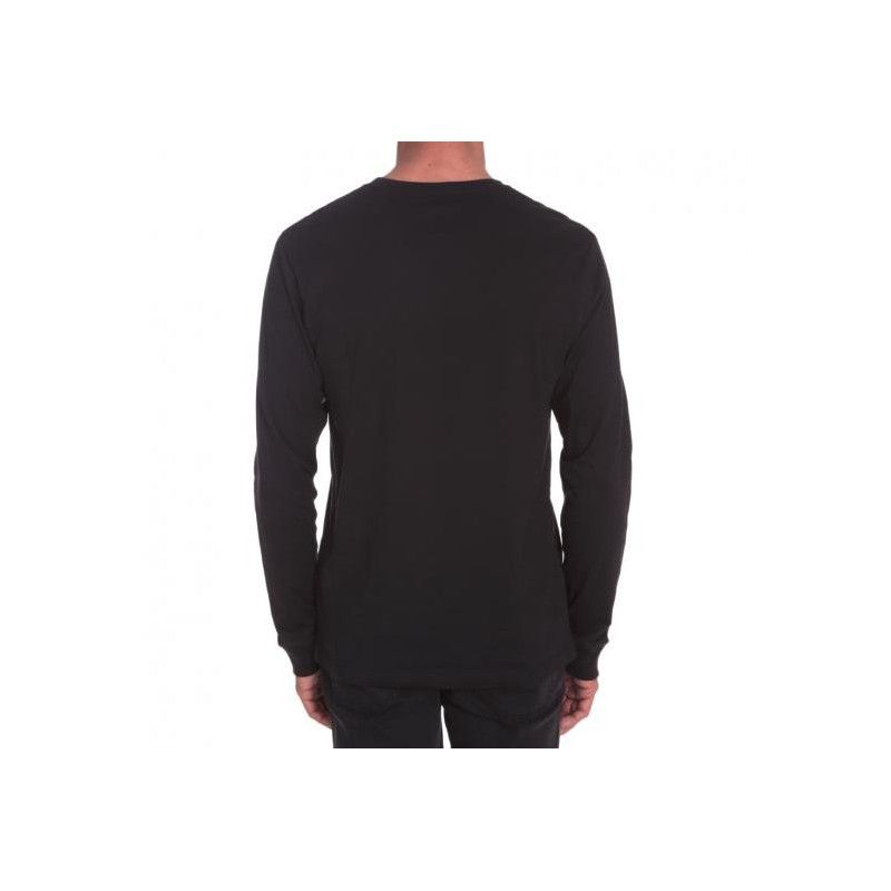 Camiseta Volcom: CANVAS STONE BSC LS (BLK)