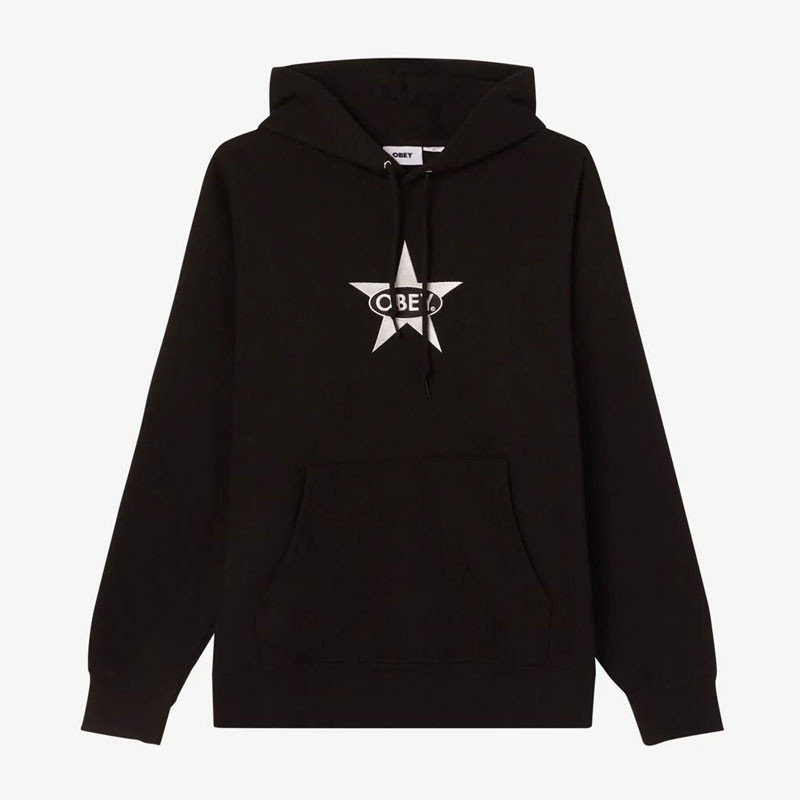 Sudadera Obey: Empire Hood (Black)