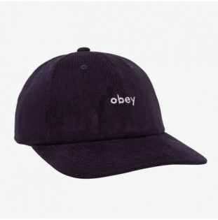 Gorra Obey: Lowercase Corduroy 6 Panel Str (Acadm Ny)