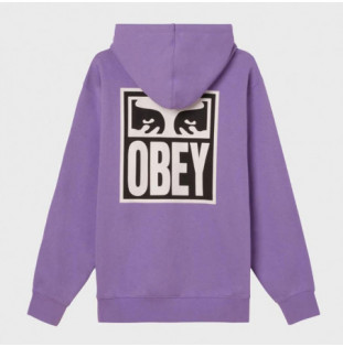 Sudadera Obey: Obey Eyes Icon Hood (Plum Perfect)