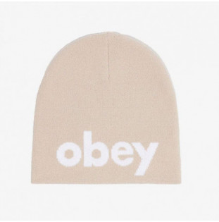 Gorro Obey: Lowercase Beanie (Silver Grey)