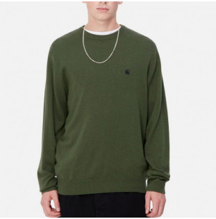 Jersey Carhartt WIP: Madison Sweater (Tarragon Black)