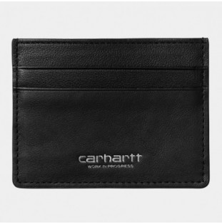 Cartera Carhartt WIP: Vegas Cardholder (Black Silver)