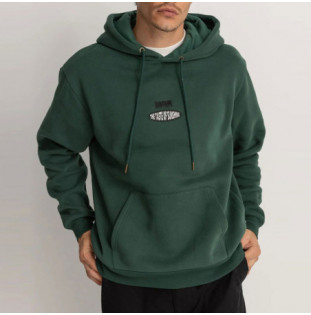 Sudadera Rhythm: Embroidered Fleece Hood (Pine)