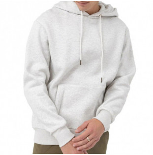 Sudadera Rhythm: Classic Hood Fleece (Heathered Grey)