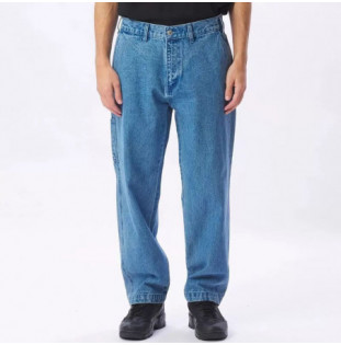 Pantalón Obey: Hardwork Carpenter Denim (Light Indigo)