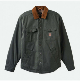 Chaqueta Brixton: Builders Durham Jkt (Washed Black)