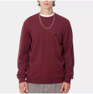 Jersey Carhartt WIP: Madison Sweater (Malbec Black)