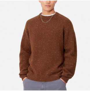 Jersey Carhartt WIP: Anglistic Sweater (Speckled Offroad)