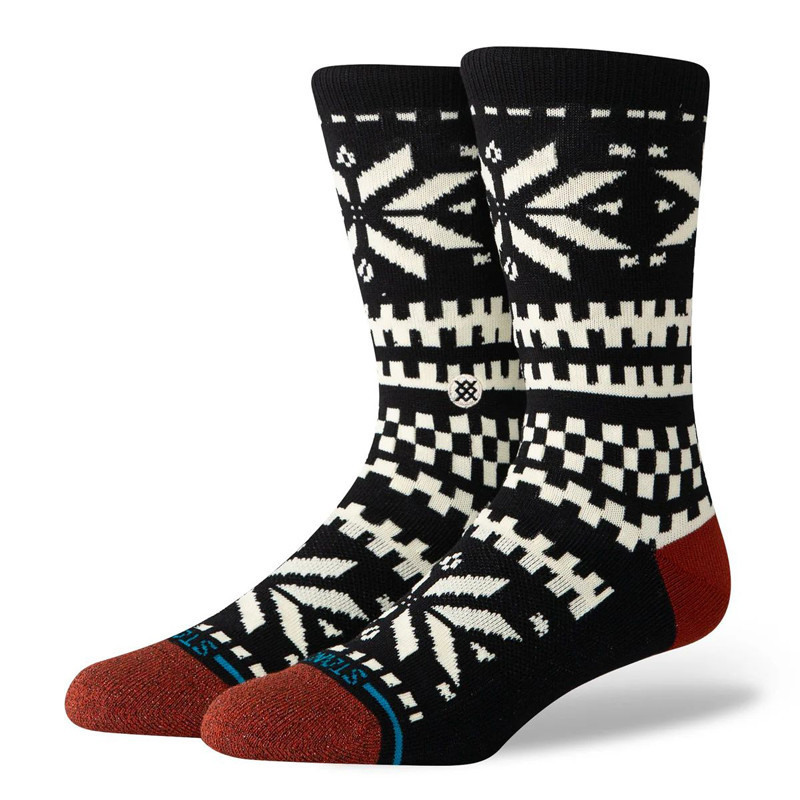 Calcetines Stance: Flake Crew (Black)