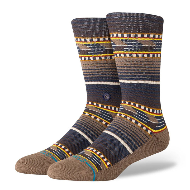Calcetines Stance: Cedar Rock Crew (Brown)
