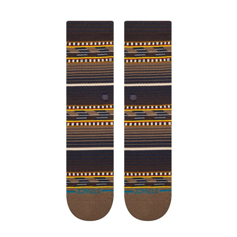 Calcetines Stance: Cedar Rock Crew (Brown)