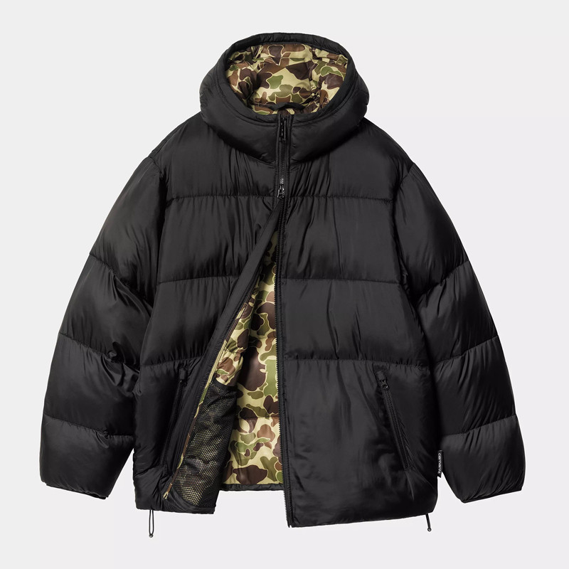 Chaqueta Carhartt WIP: Toronto Jacket (Black Camo Duck Green)