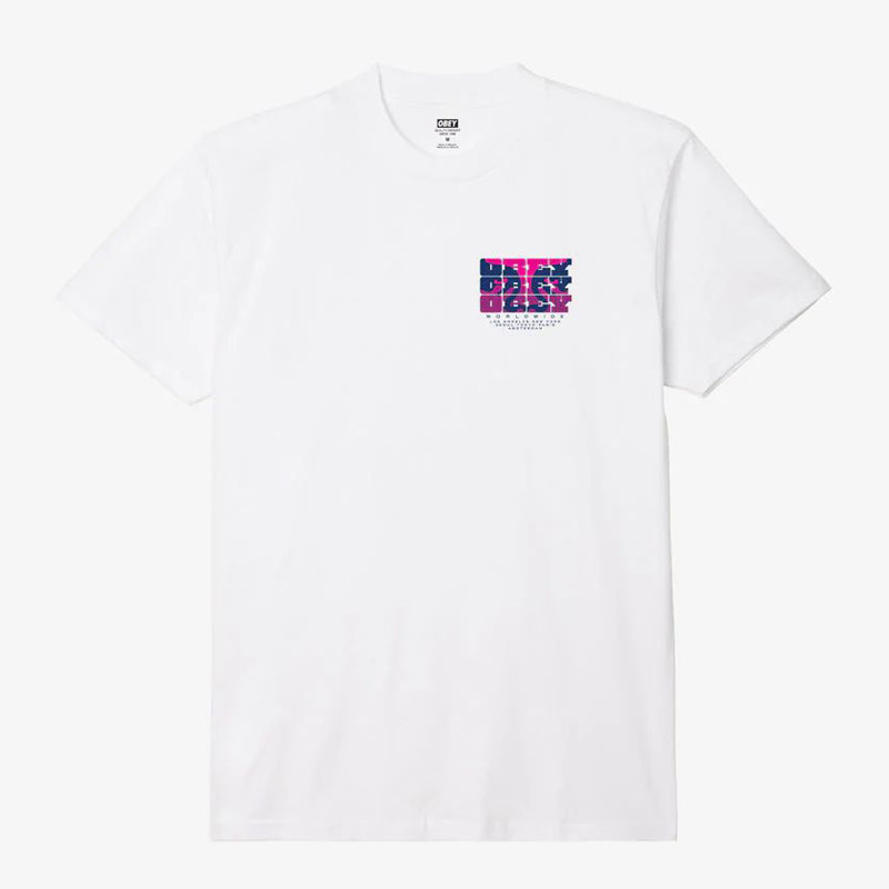 Camiseta Obey: Obey Brick By Brick (White)