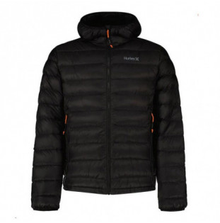 Chaqueta Hurley: Cayuga Puffer (Black)