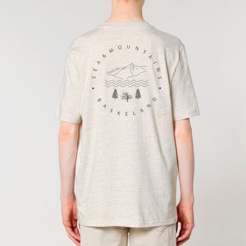 Camiseta Atlas: Itsas & Mendi Tee 2.0 (Eco Heather)