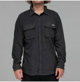 Camisa Salty Crew: Swellter Polar Fleece LS (Charcoal Hea)