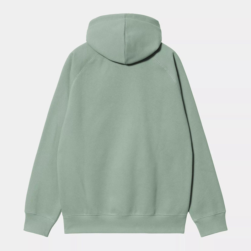 Sudadera Carhartt WIP: Hooded Chase Sweat (Frosted Green Gold)