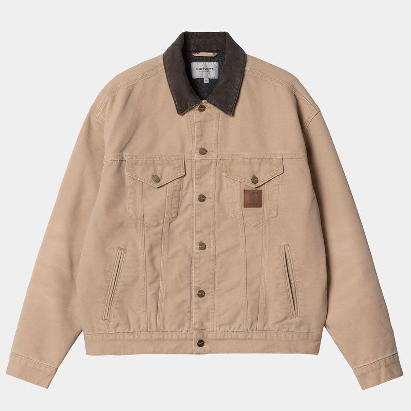 Chaqueta Carhartt WIP: Dayton Trucker Jacket (Dust H Brown Tobac)