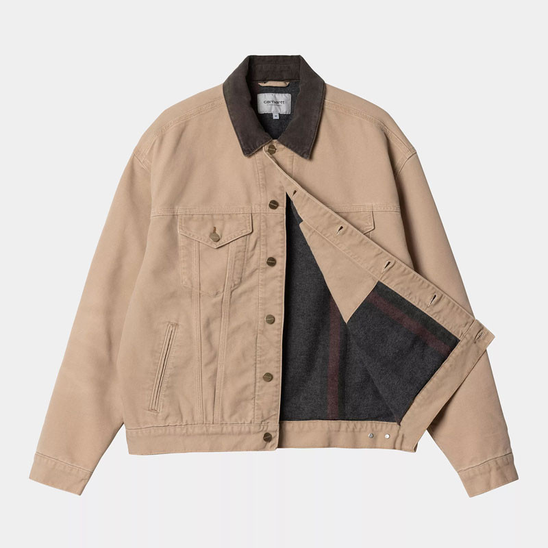 Chaqueta Carhartt WIP: Dayton Trucker Jacket (Dust H Brown Tobac)