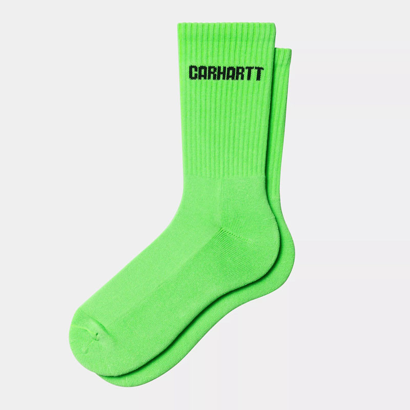 Calcetines Carhartt WIP: Industry Socks (Lumo Green Black)