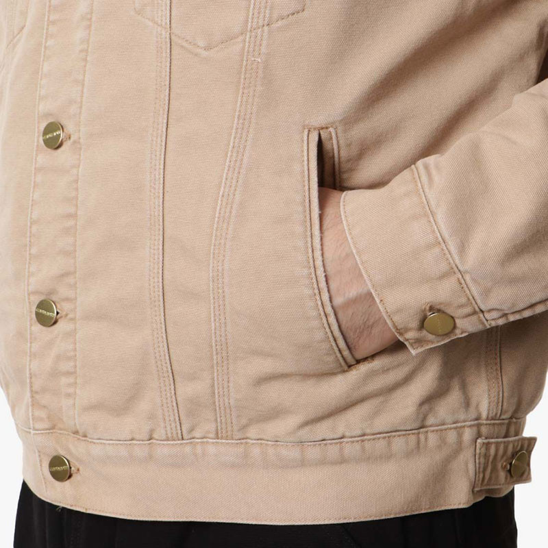 Chaqueta Carhartt WIP: Dayton Trucker Jacket (Dust H Brown Tobac)