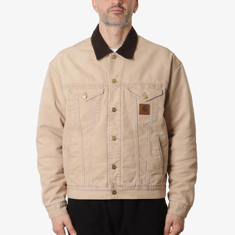 Chaqueta Carhartt WIP: Dayton Trucker Jacket (Dust H Brown Tobac)