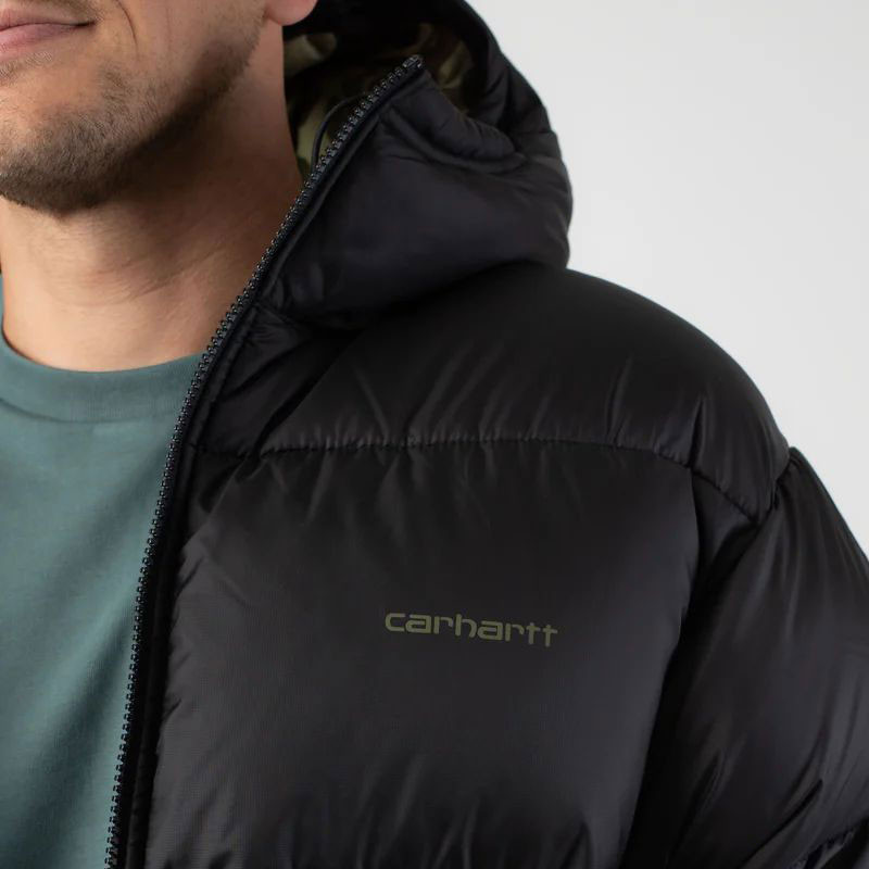 Chaqueta Carhartt WIP: Toronto Jacket (Black Camo Duck Green)