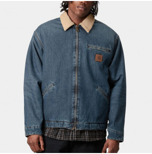 Chaqueta Carhartt WIP: OG Detroit Jacket (Blue Dusty H Brown)