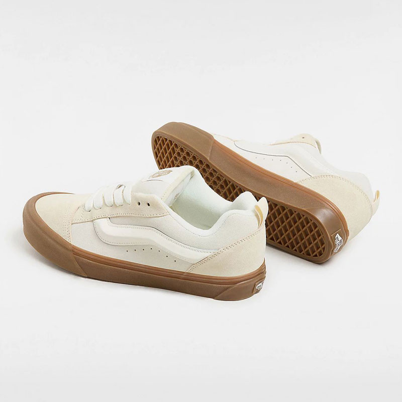 Zapatillas Vans: Knu Skool (Marshmallow Light Gum)