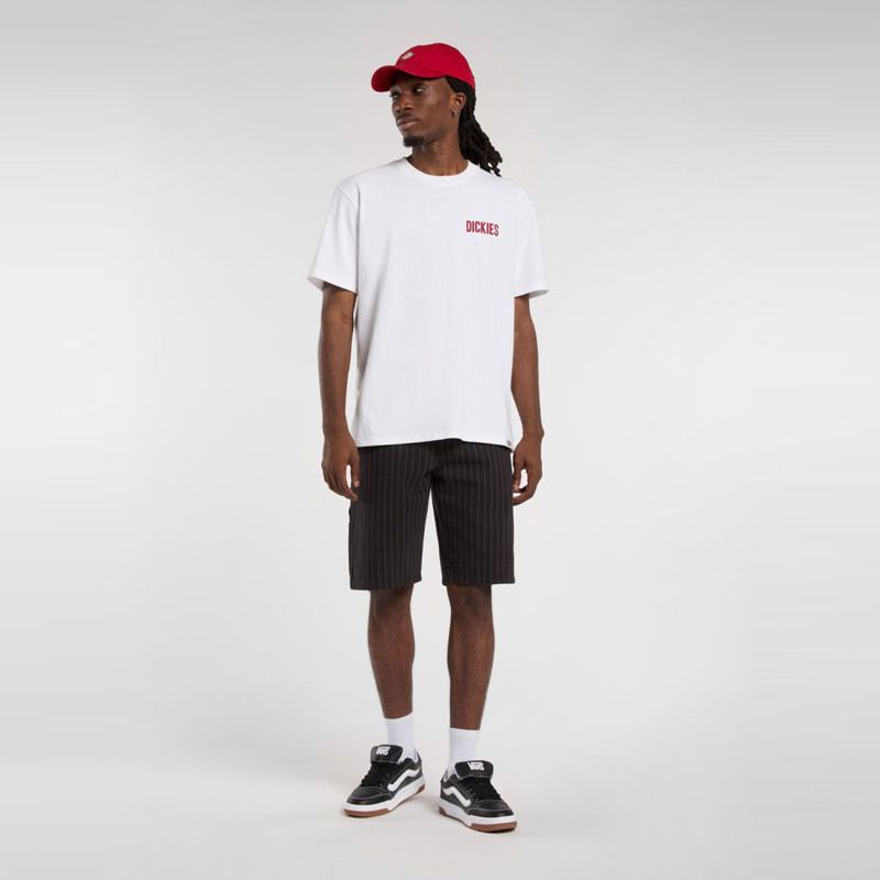 Camiseta Dickies: Slacks Rally SS Tee (White)