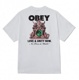 Camiseta Obey: Obey Love And Unity Now (White)