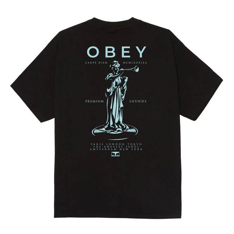 Camiseta Obey: Obey Premium Sounds (Black)