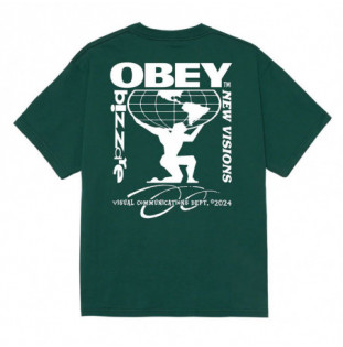 Camiseta Obey: Obey Bizzare New Visions (Rain Forest)