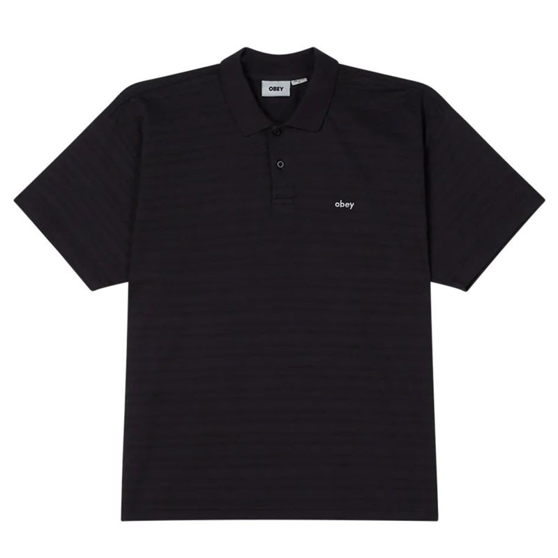 Polo Obey: Nash Bigwig Polo (Digital Black)