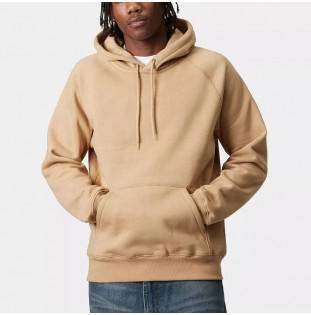 Sudadera Carhartt WIP: Hooded Chase Sweat (Dusty H Brown Gold)