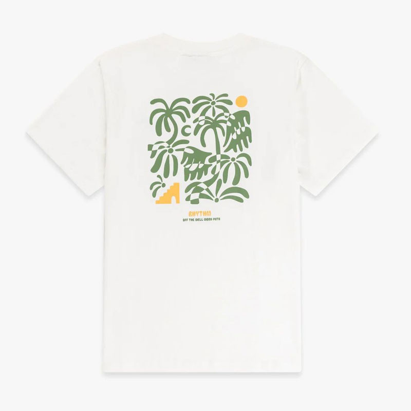 Camiseta Rhythm: Trees SS T-Shirt (Vintage White)