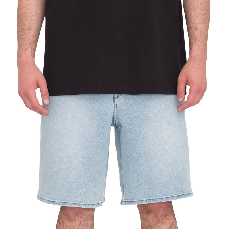 Bermuda Volcom: Billow Denim Short (Desert Dirt Indigo)
