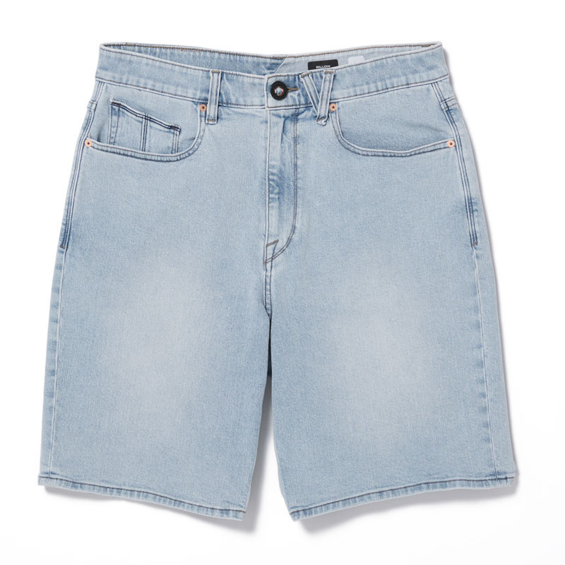 Bermuda Volcom: Billow Denim Short (Desert Dirt Indigo)