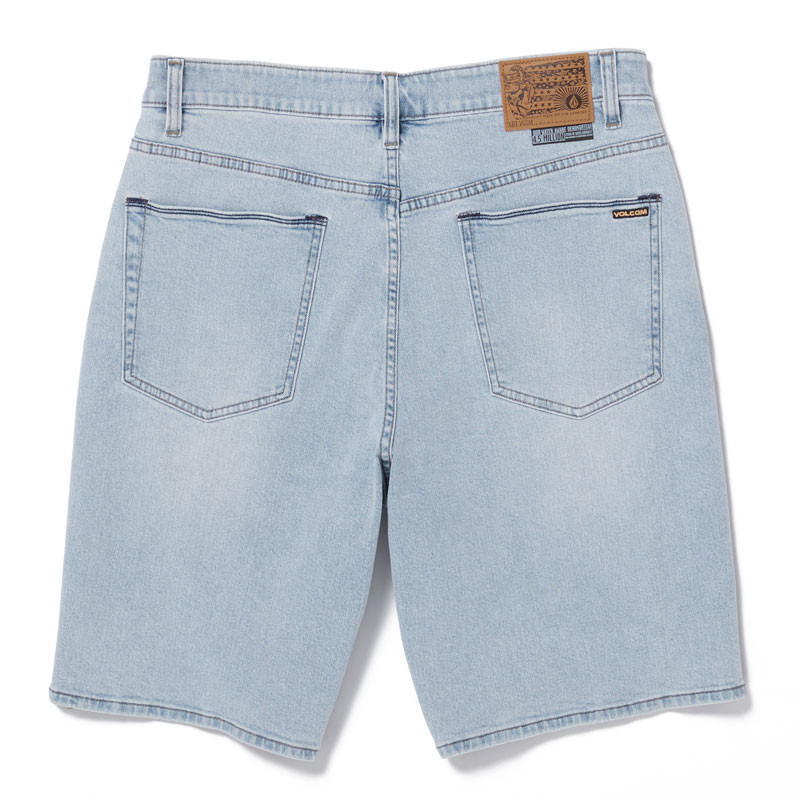 Bermuda Volcom: Billow Denim Short (Desert Dirt Indigo)