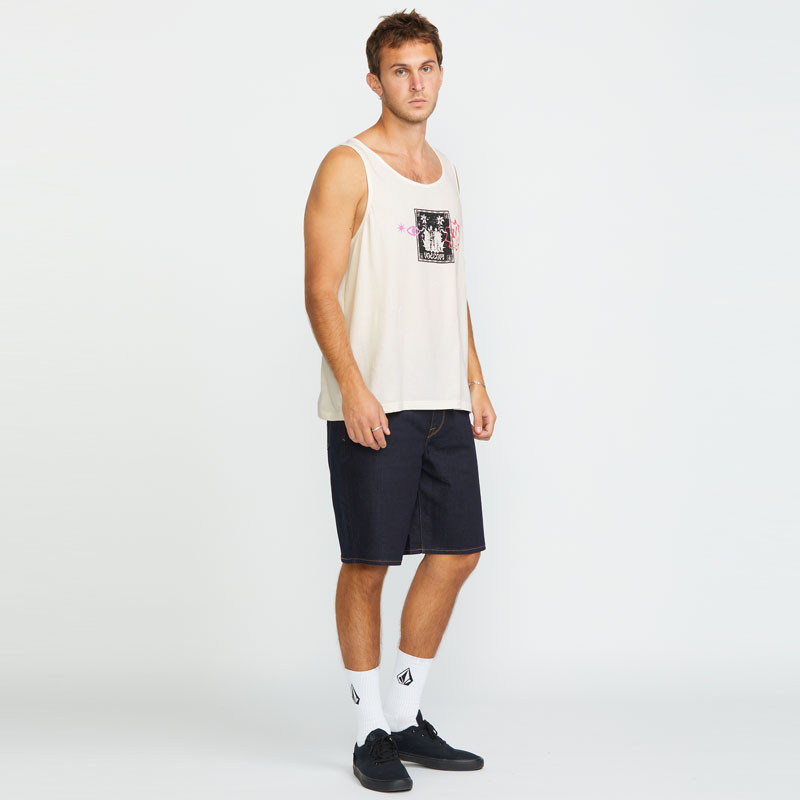 Camiseta Volcom: Fa F Rygalski Tank (Off White)