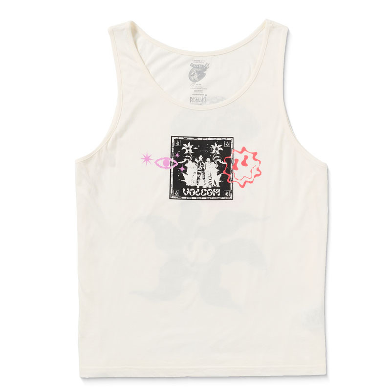 Camiseta Volcom: Fa F Rygalski Tank (Off White)