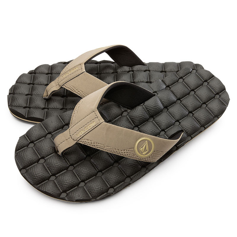 Chanclas Volcom: Recliner (Khaki)