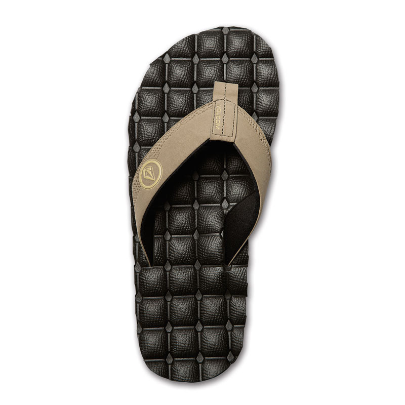 Chanclas Volcom: Recliner (Khaki)