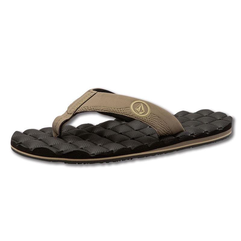Chanclas Volcom: Recliner (Khaki)