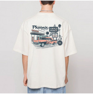 Camiseta Kaotiko: Gas Station SS Organic Cotton (Ivory)