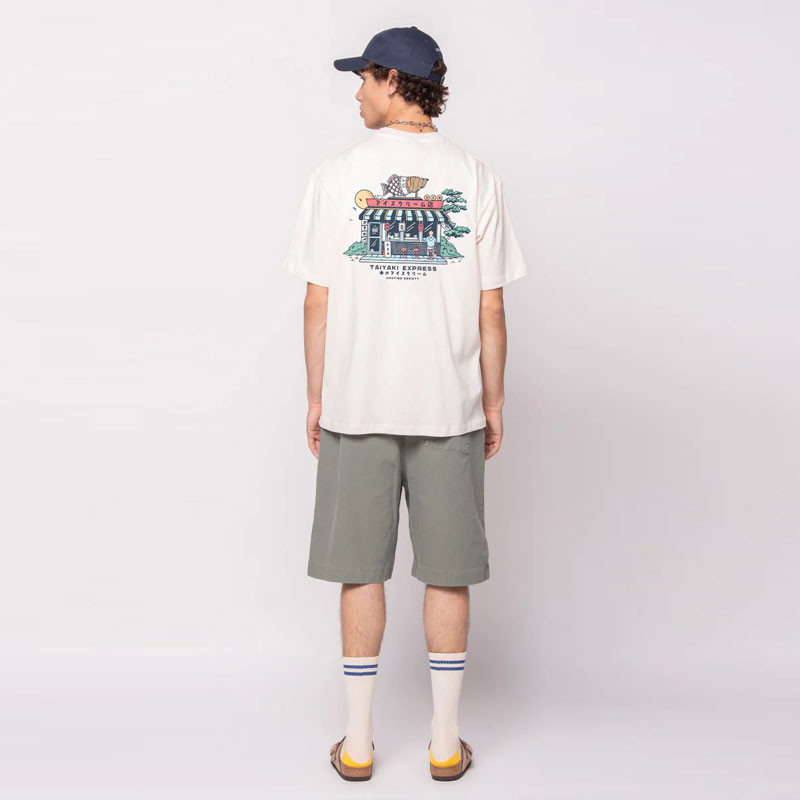 Camiseta Kaotiko: Taiyaki SS Organic Cotton (Ivory)