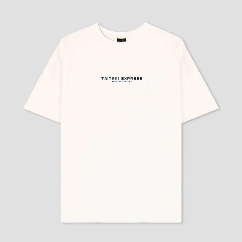 Camiseta Kaotiko: Taiyaki SS Organic Cotton (Ivory)