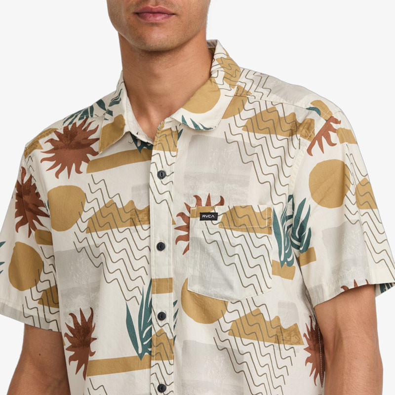 Camisa RVCA: Anytime (Natural)